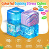 Colorful Squishy Stress Cube