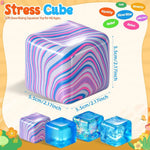 Colorful Squishy Stress Cube