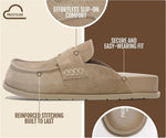 Genuine Leather Slip On Clogs