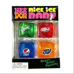 NeeDoh Mini Nice Cube Fidget Toy 4-Pack